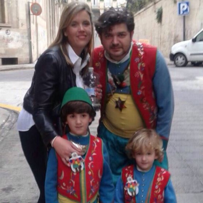 El Sant Jordiet i la seua familia