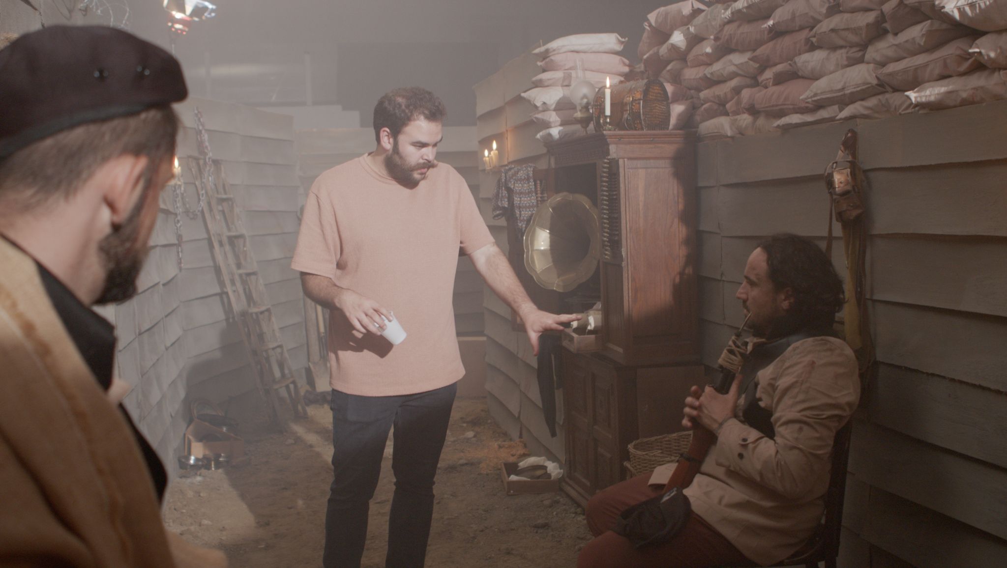 Un moment del rodatge. Imatges promocionals facilitades per Visual Producciones. 