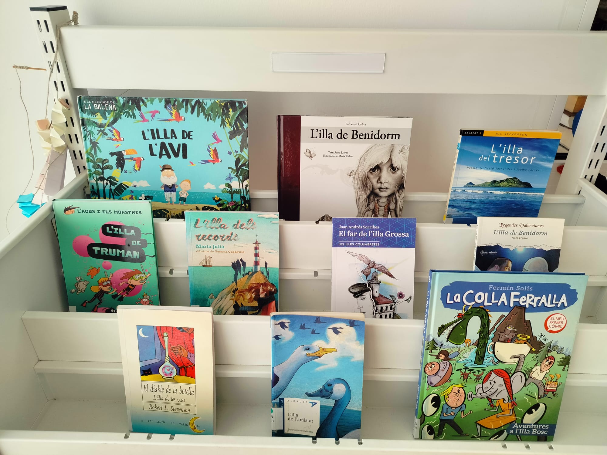 Literanit a la biblioteca de la Zona Nord. 