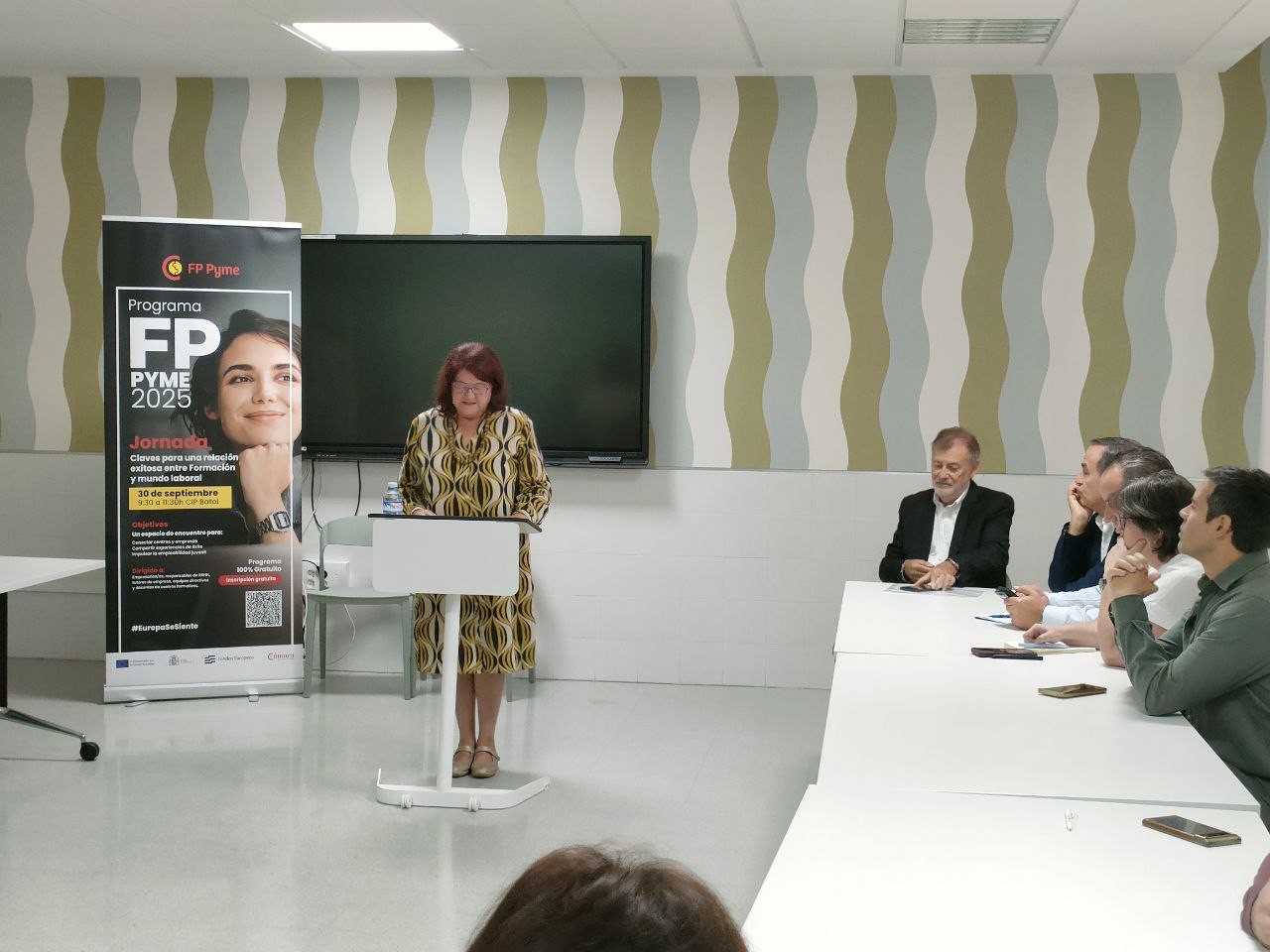 La presidenta de la Cambra, Lucía Pascual. 