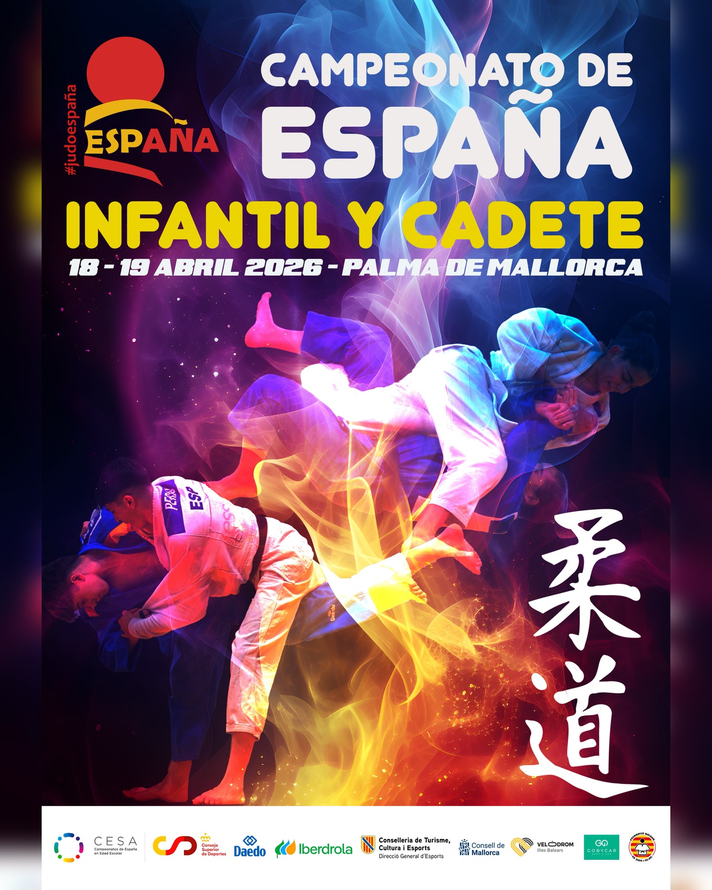 Cartell del Campionat Nacional de Judo