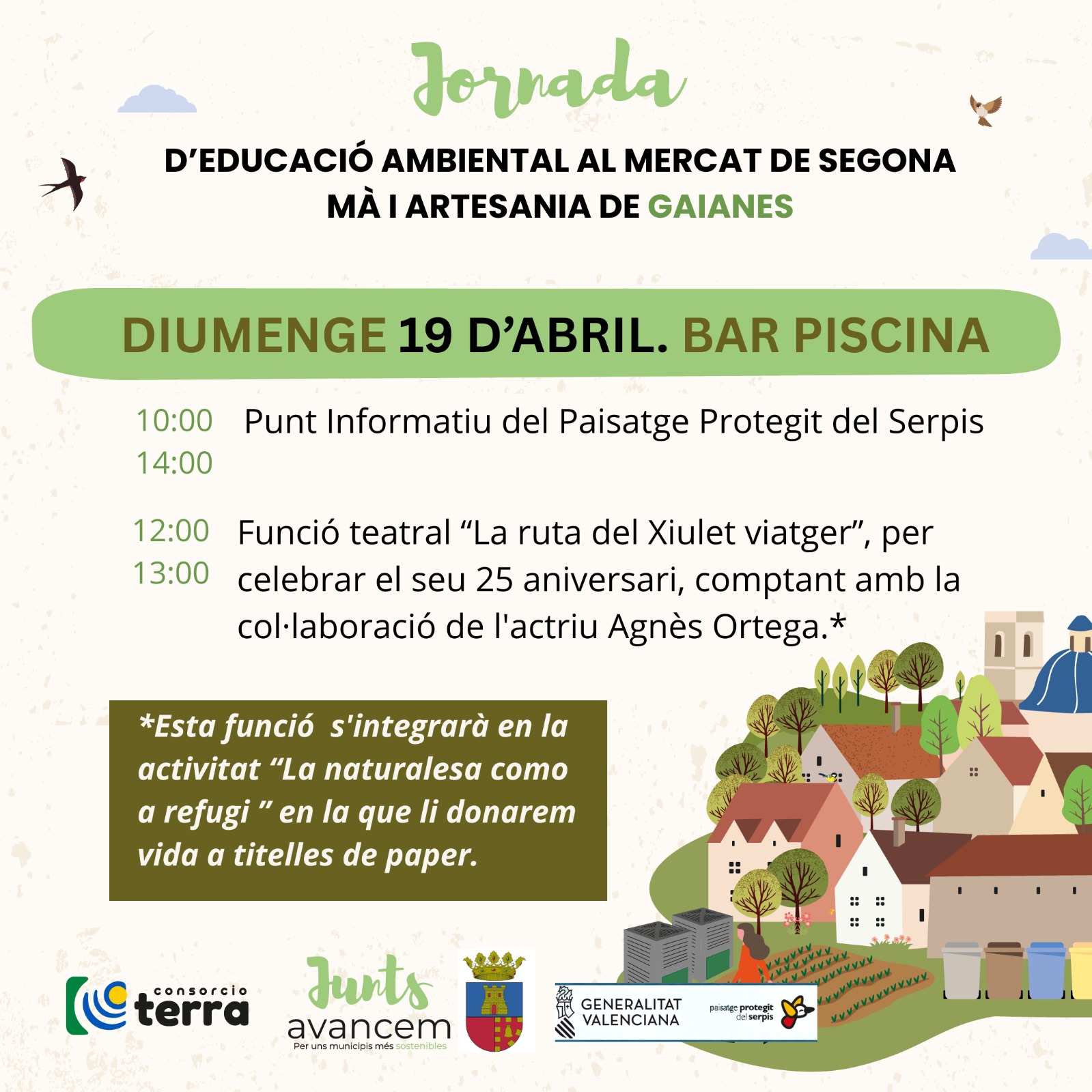 Programació de la Jornada a Gaianes