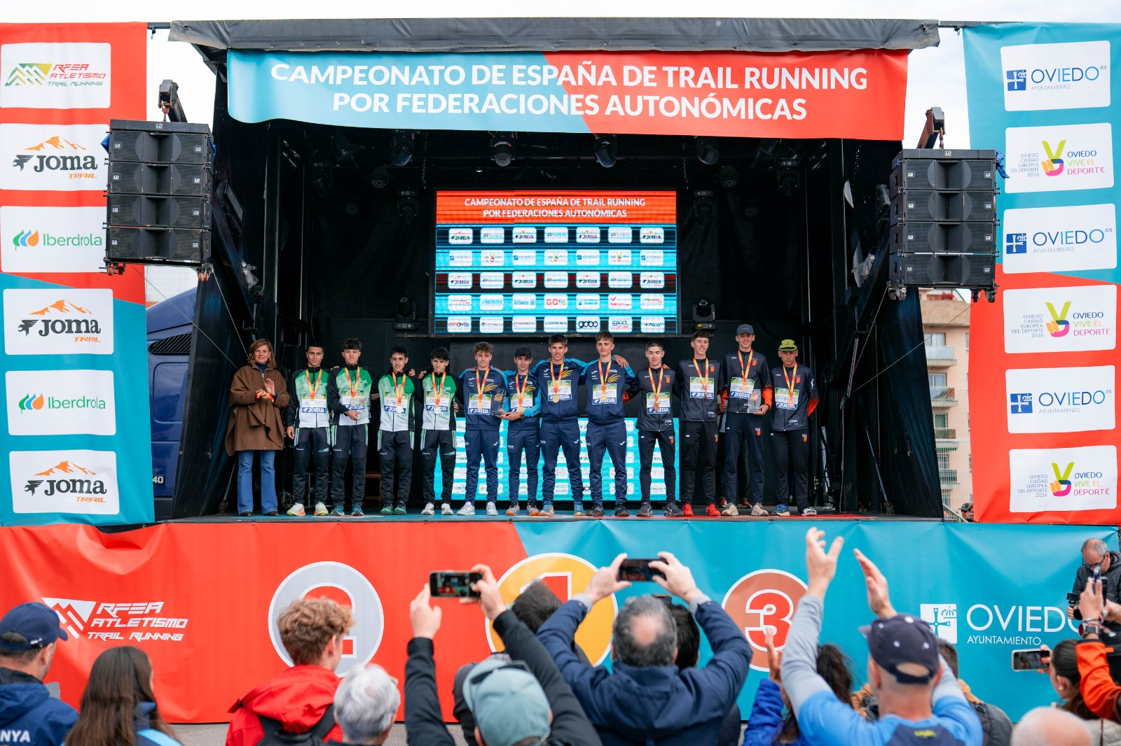 Imatge dels participants al Campionat d'Espanya de Trail