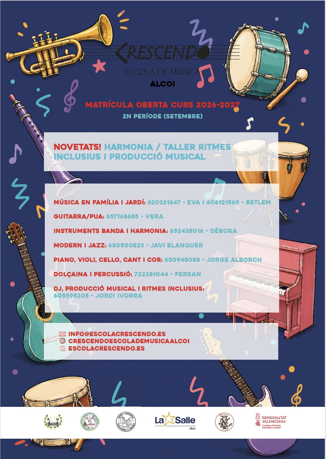 crescendo setembte 26