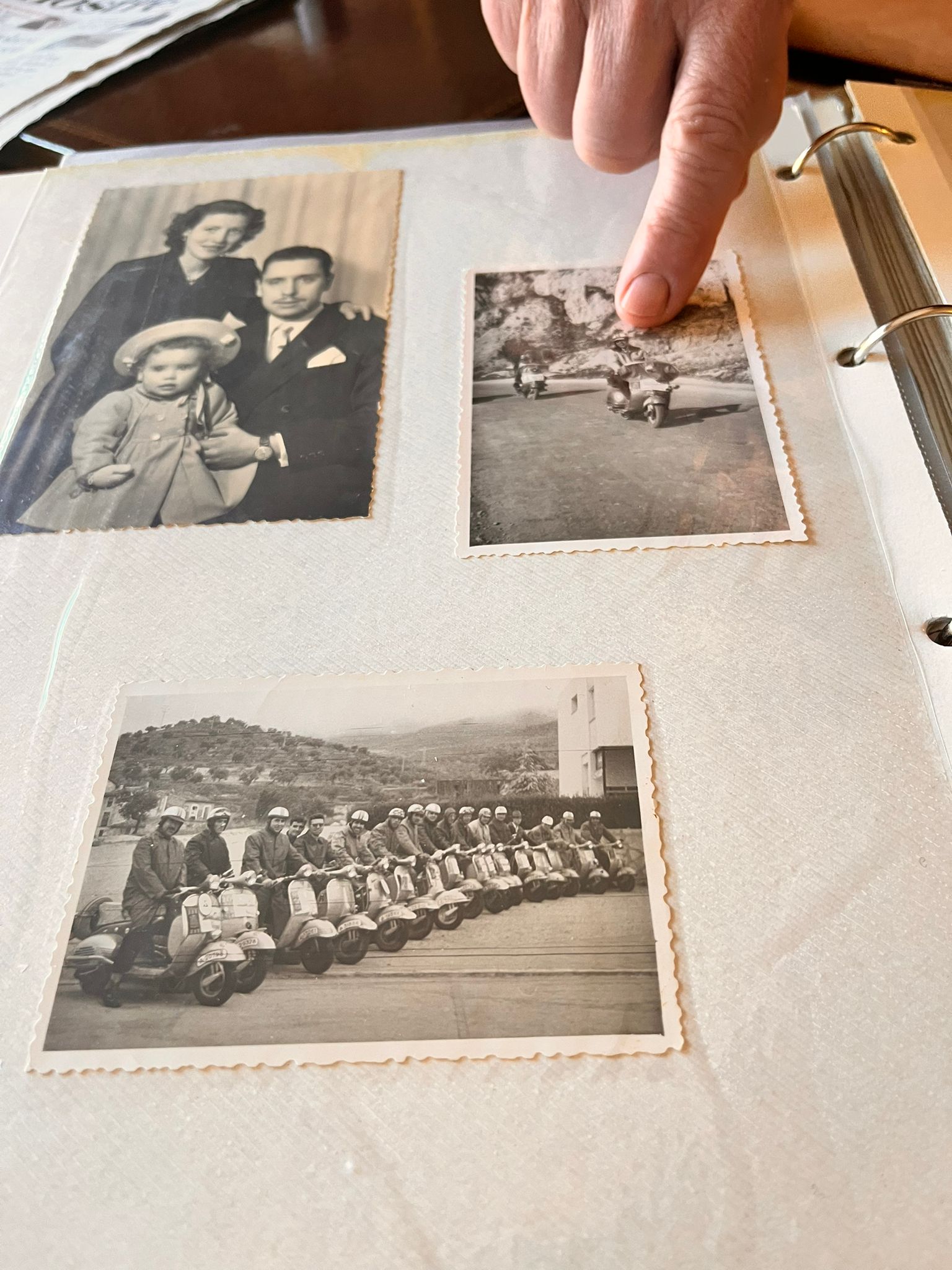 Armando amb el Vespa Club