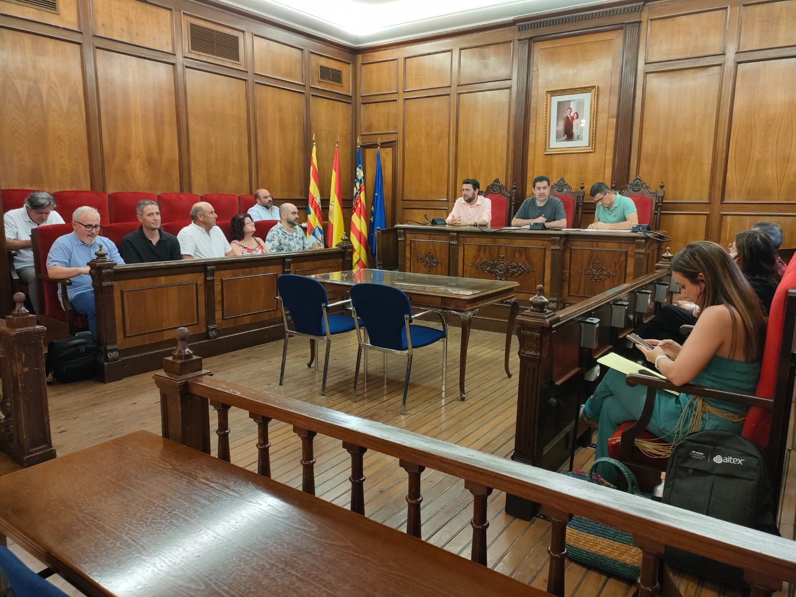 Membres del CES este 10 de juliol.