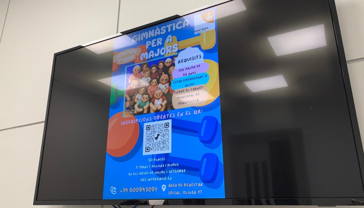 Cartell de Gimnàstica per a Majors