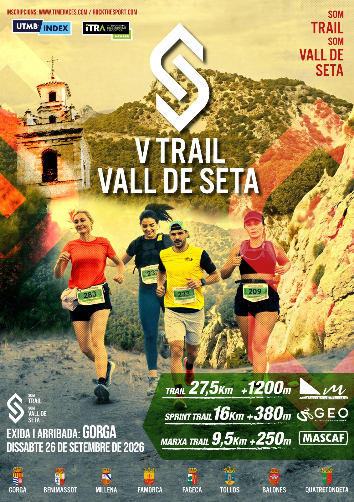 Cartell Trail Vall de Seta