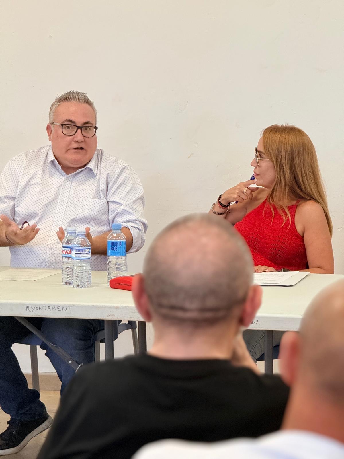 L'alcalde d'Ibi, Sergio Carrasco, parlant a les jornades.