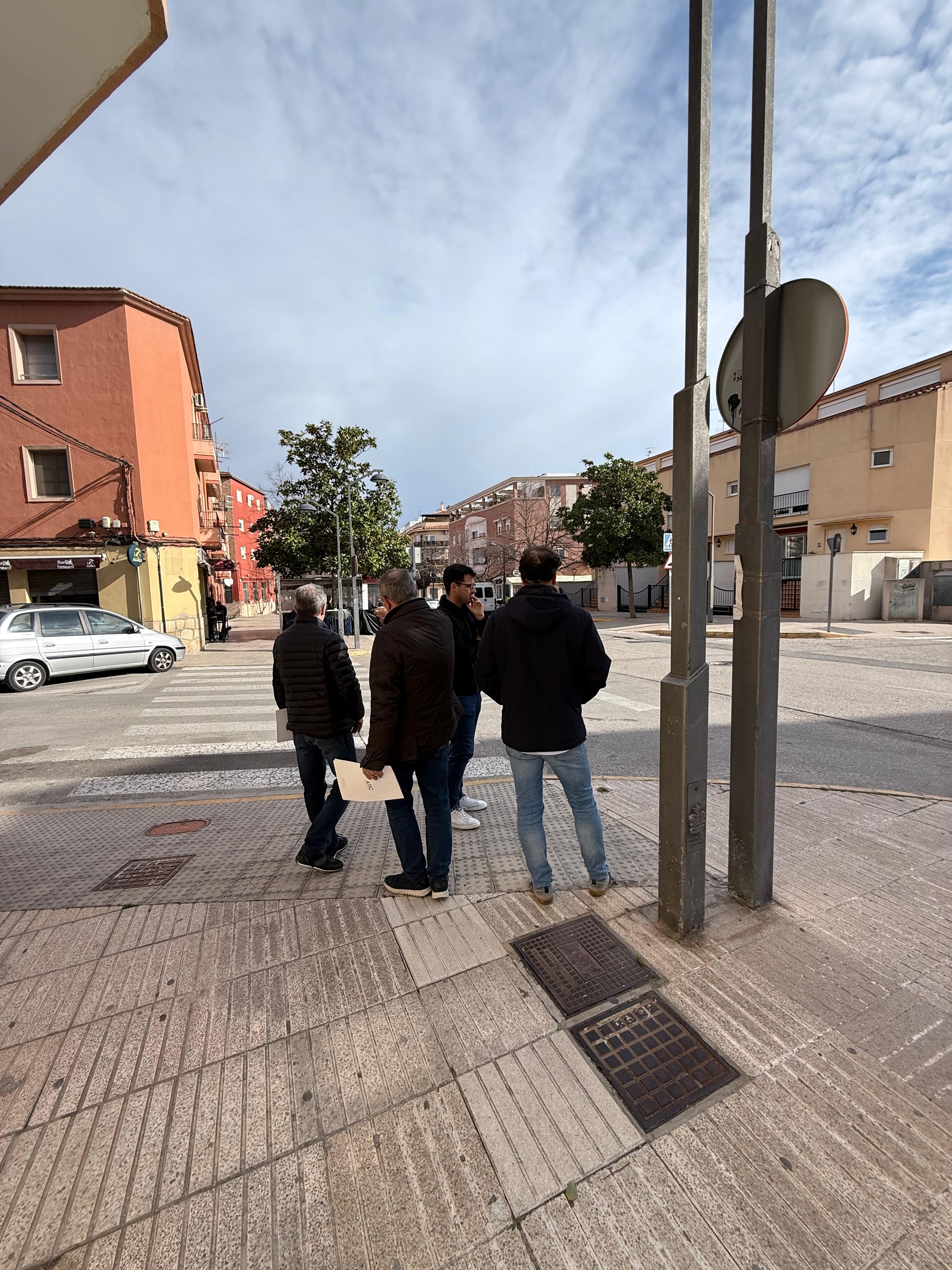 L'avinguda del Ferrocarril.