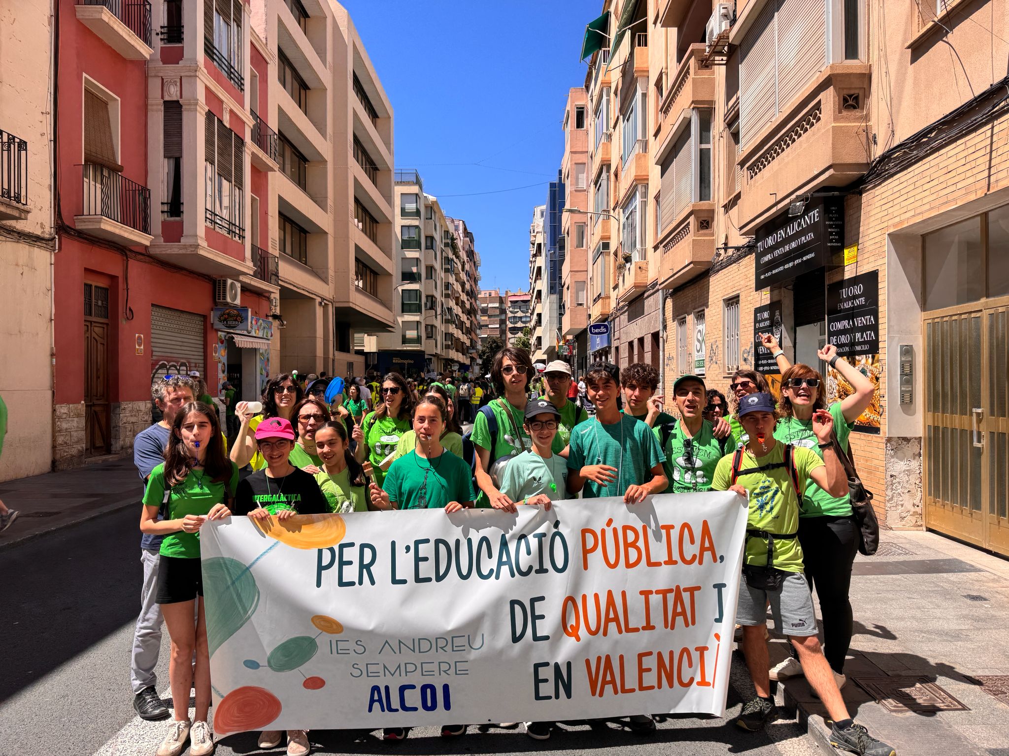 Reivindicació a Alacant