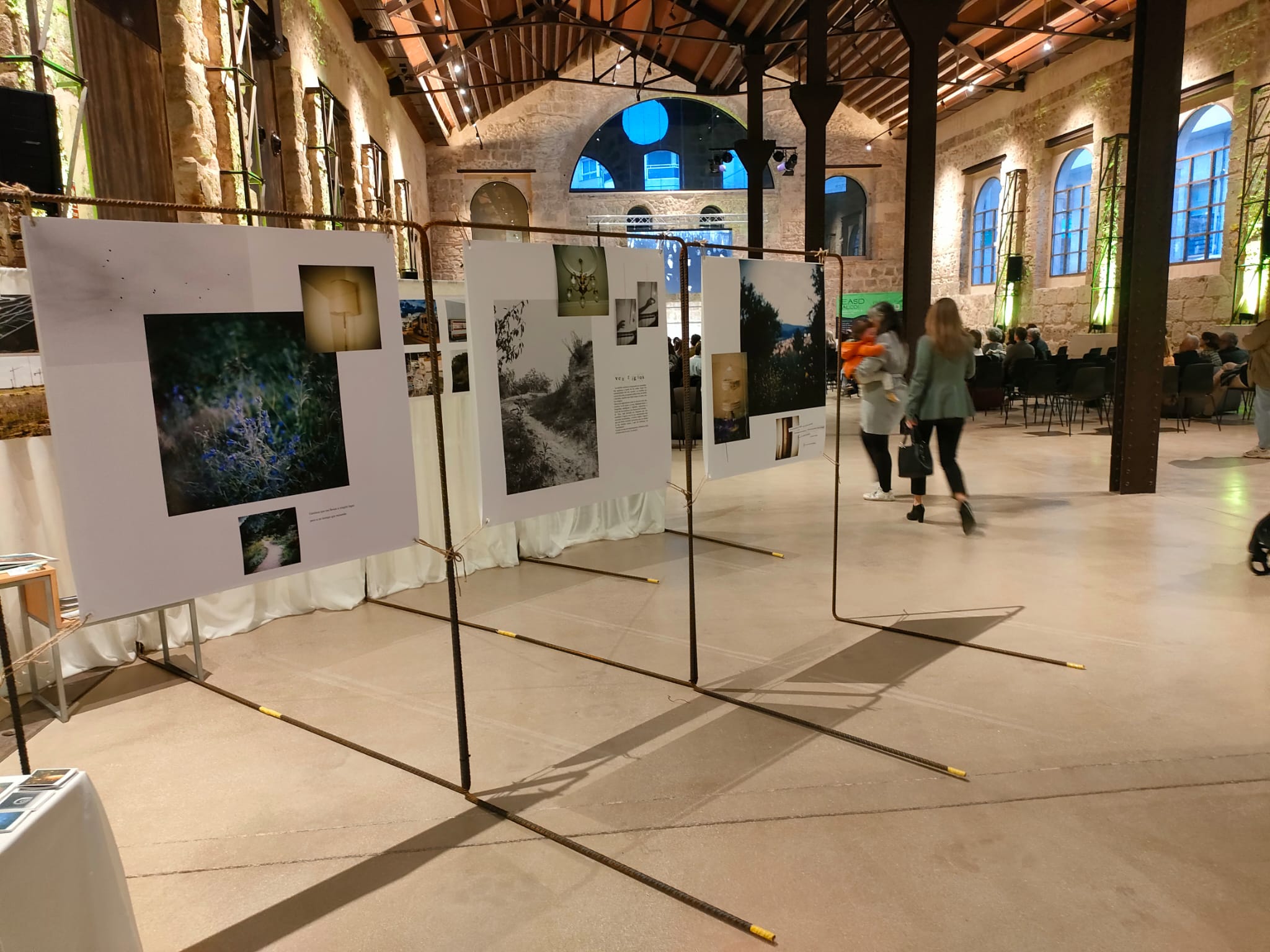 Exposició dels projectes d'Alcoi, Talent i Disseny, a Rodes. 