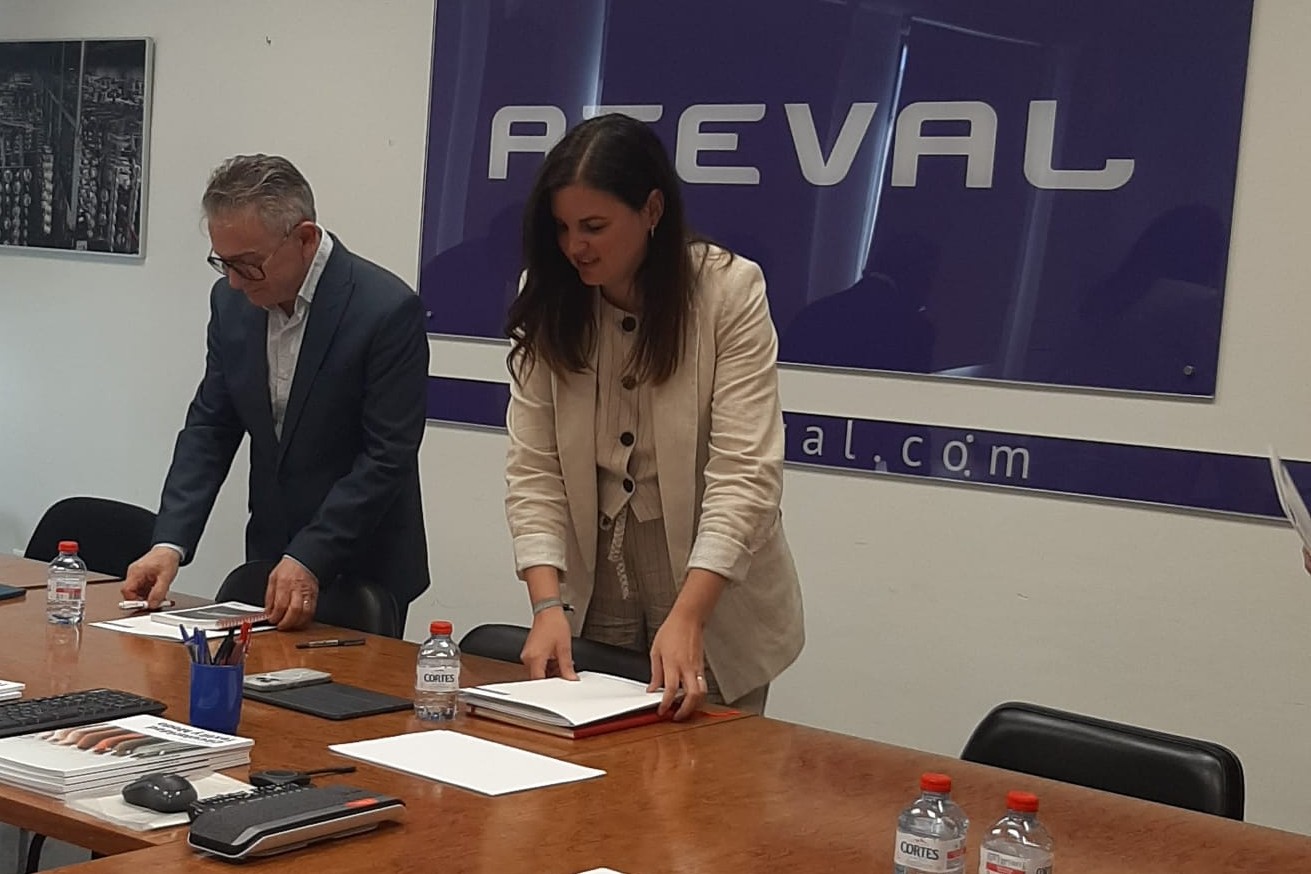 Visita de l'eurodiputada Sandra Gómez a ATEVAL