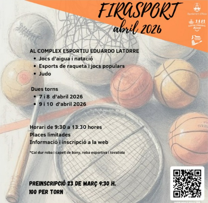 Cartell anunciador del Firaesport 2026