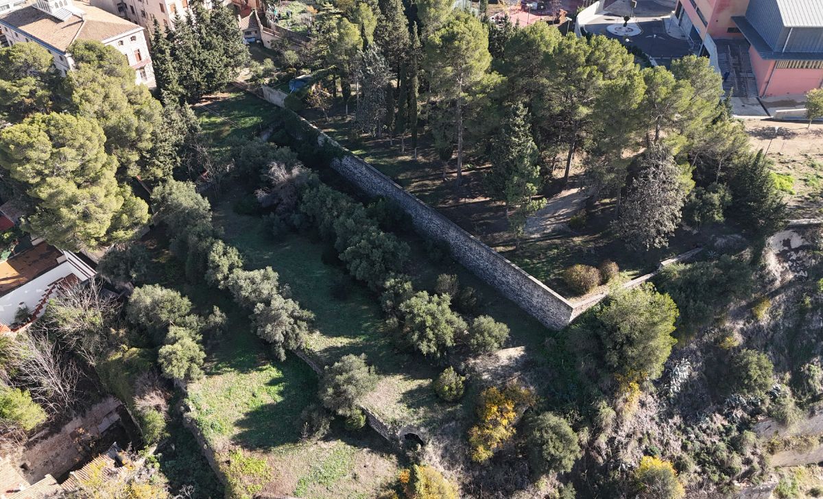 Zona verda al campus UPV d'Alcoi
