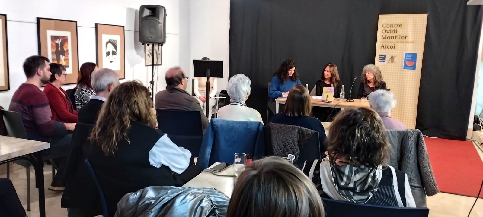 Acte de presentació de la novel·la de Teresa Broseta