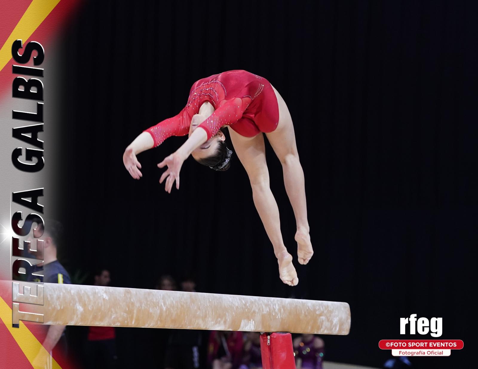 Miriam Galbis a la barra durant la Lliga Iberdrola