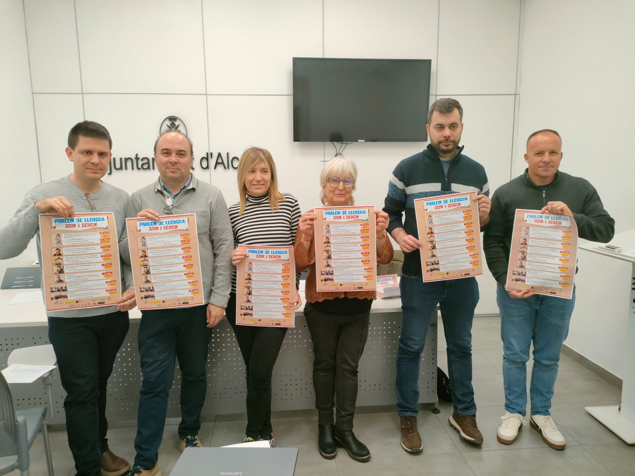 Presentació del cicle a l'Ajuntament. 