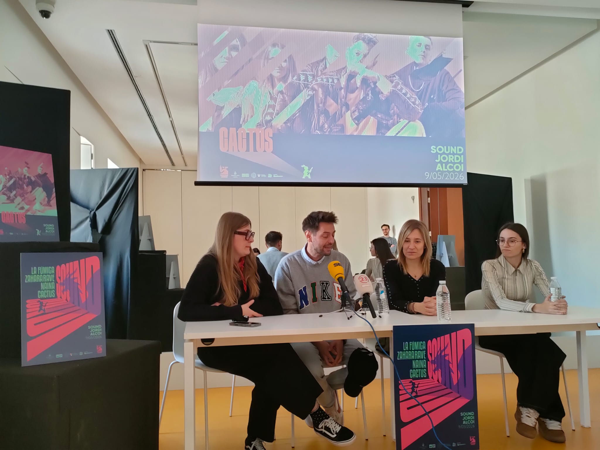 Roda de premsa de presentació del Sound Jordi.