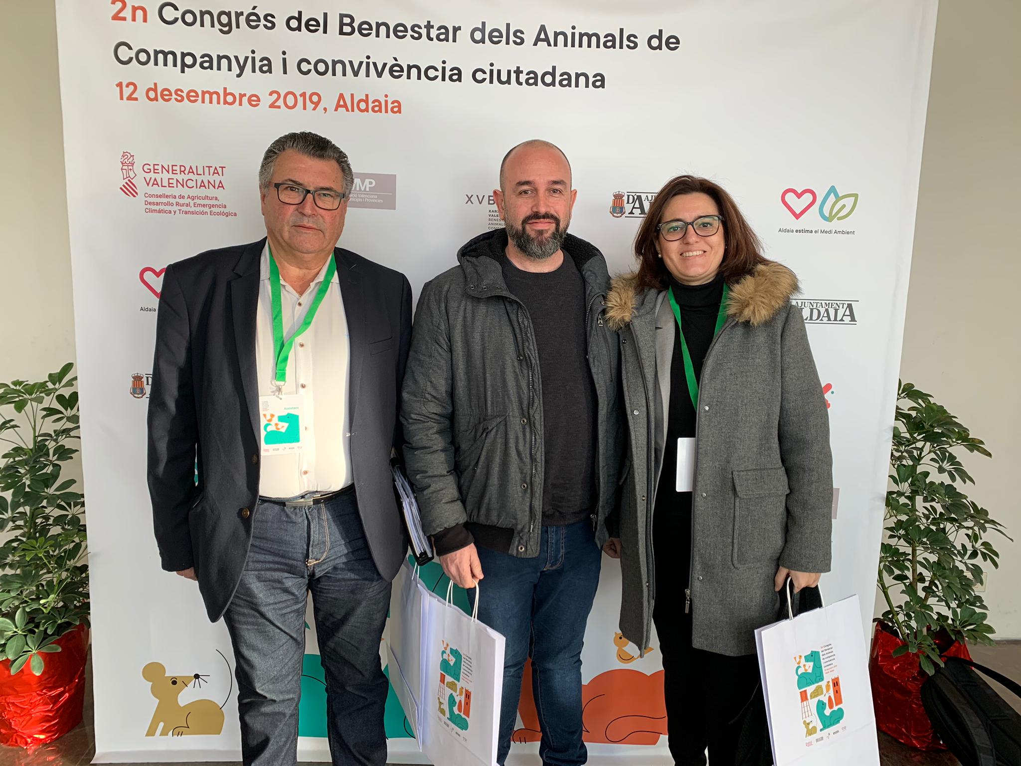 Hermes Vélez amb el regidor Miguel Juan / Ajuntament d'Alcoi