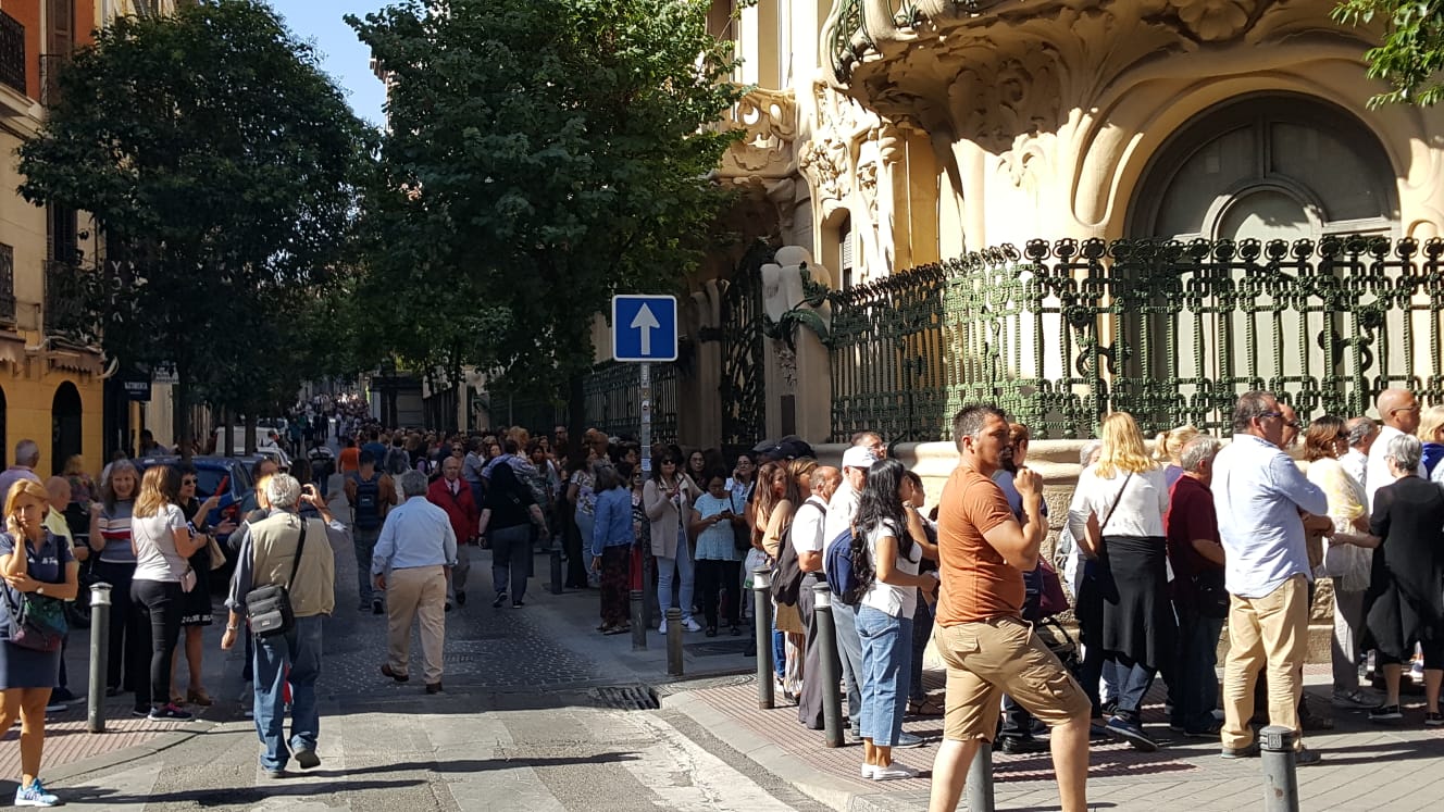 Capella ardent a Madrid