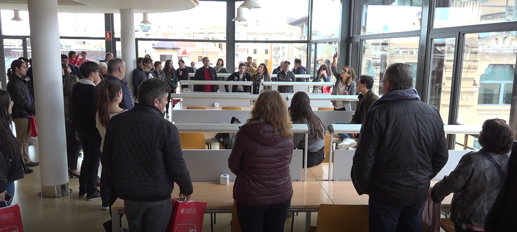 Un moment de la jornada de portes obertes de l'any passat / UPV