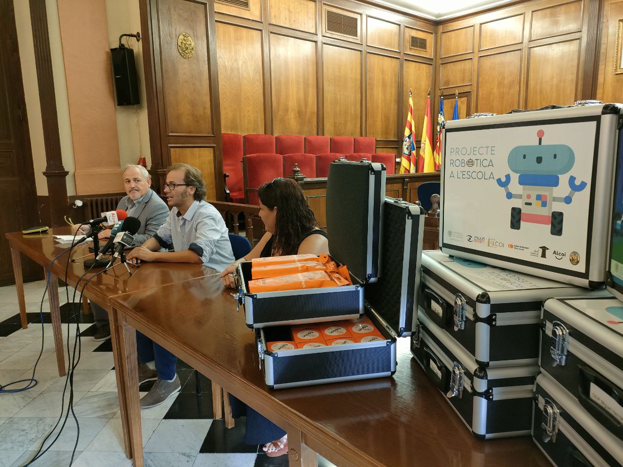 Presentació del projecte Robòtica a l'escola