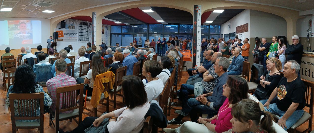 Un moment de l'acte a la Filà Templaris