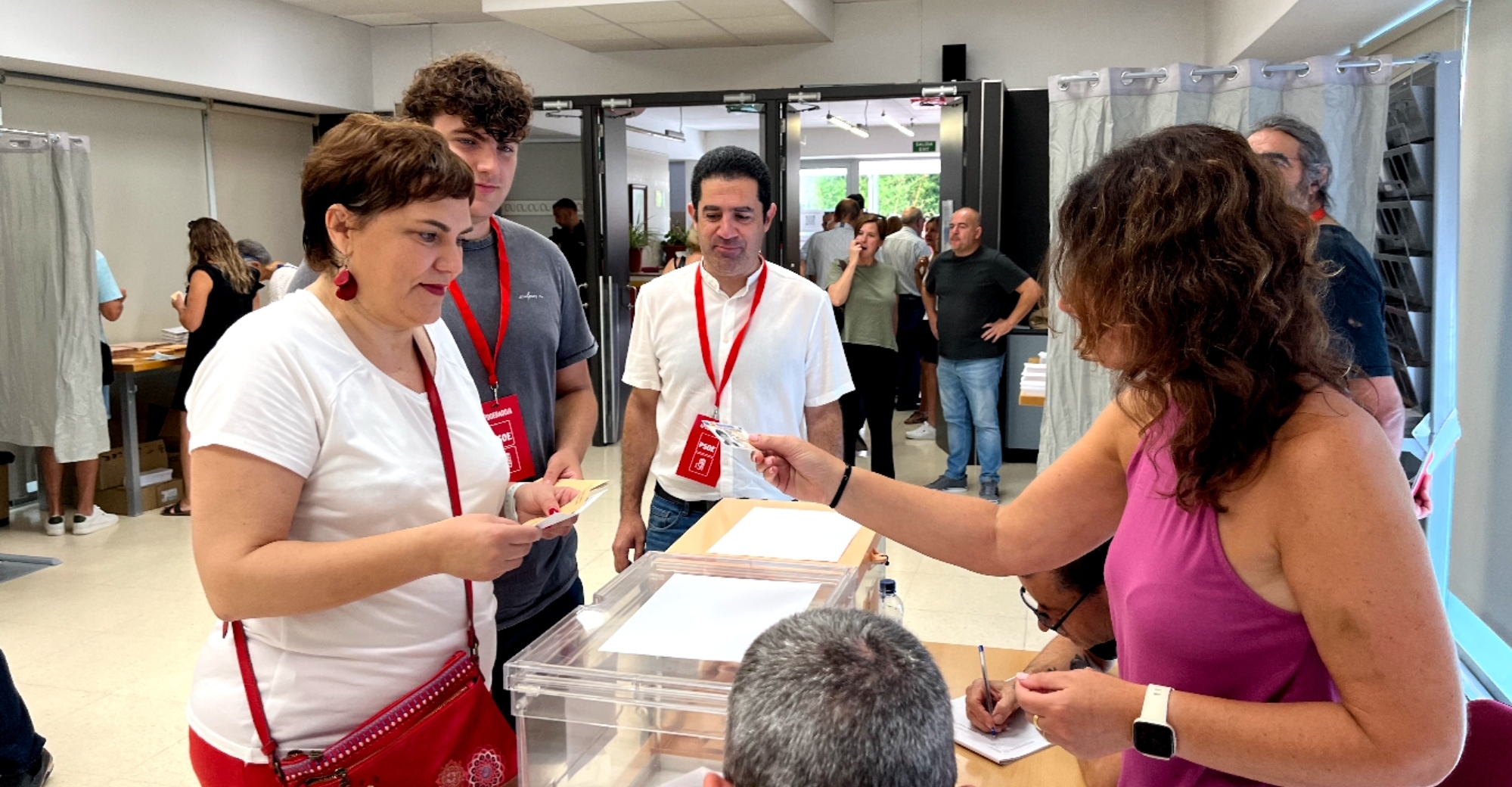 Patricipa Blanquer votant este matí. 