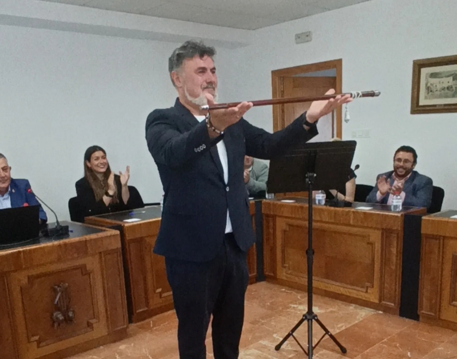 Vicent Molina, alcalde de Compromís a Muro. 