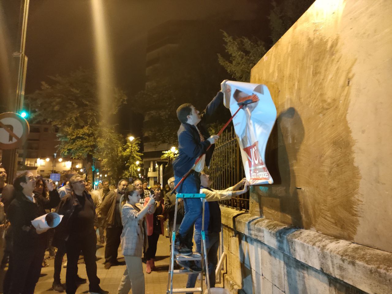 Toni Francés, candidat socialista. 