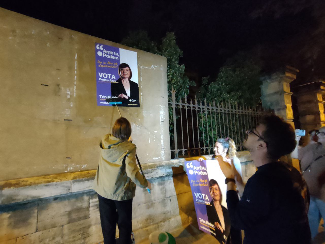 trini Rubio, alcaldable per Podem Alcoi. 