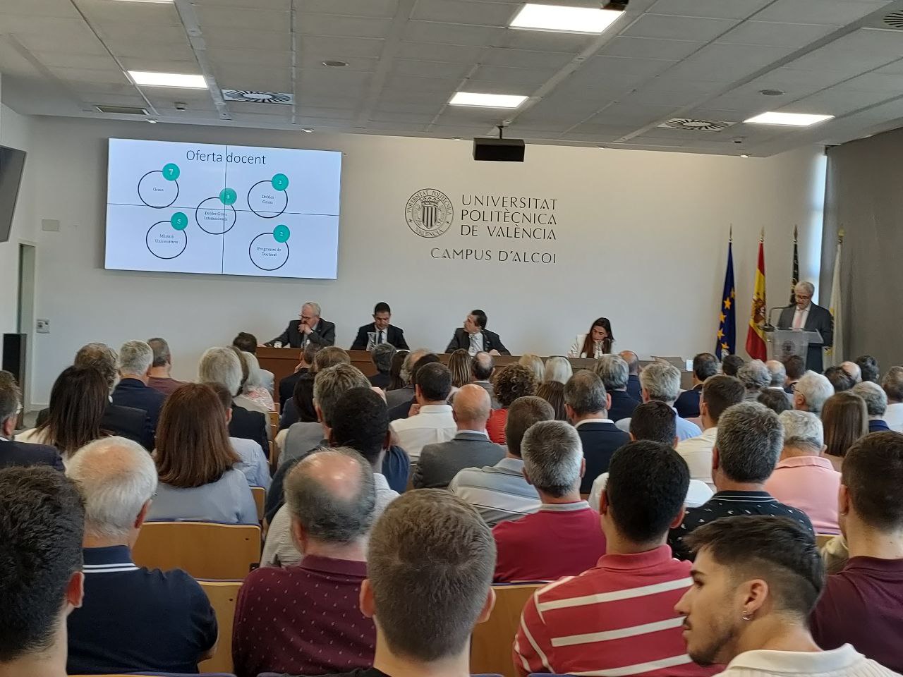 Inici oficial del curs al Campus de la UPV