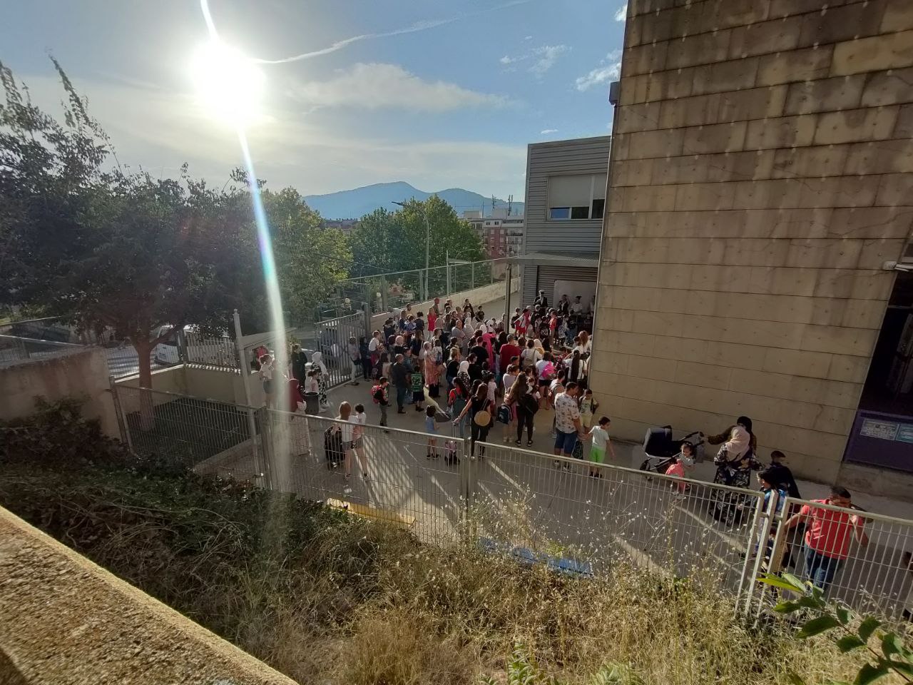 Inici de curs a l'Horta Major