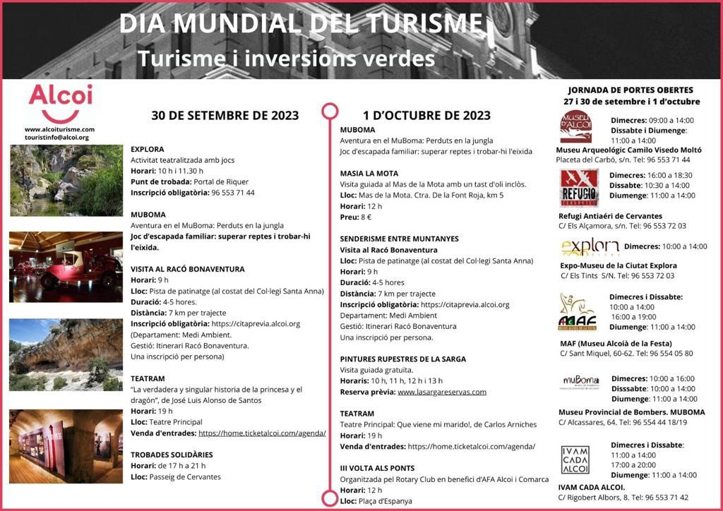 Fora de programa està la visita a les campanes de Santa Maria. 