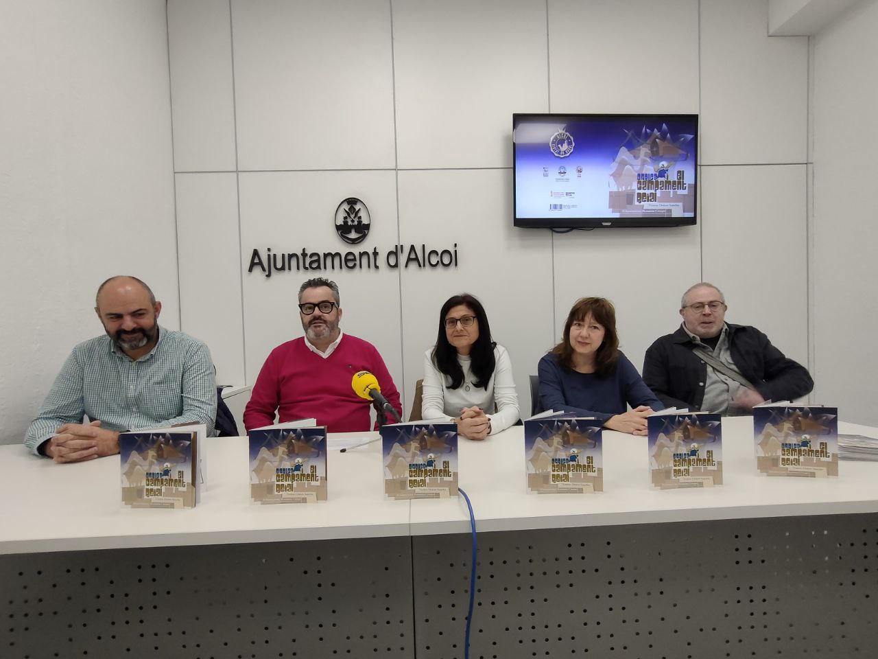 Presentació del conte en l'Ajuntament
