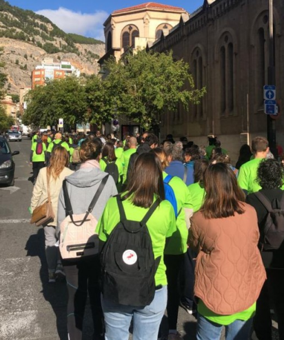 Usuaris del SASEM en una activitat. 