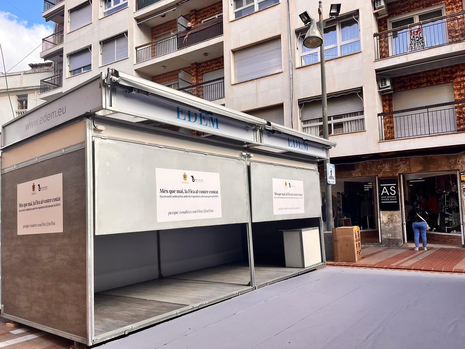 Algunes de les parades que no han pogut vindre per la DANA. 