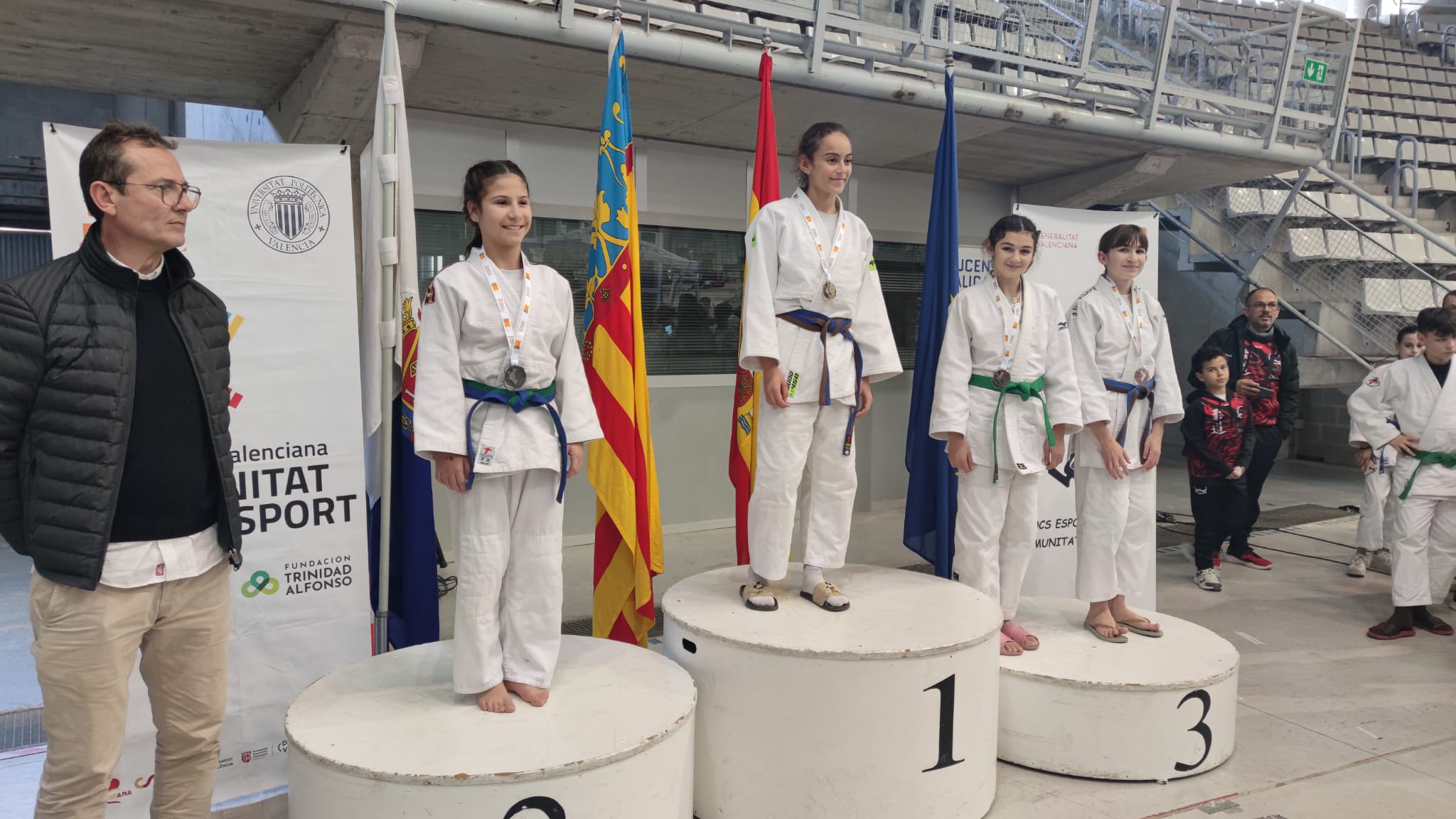 Irene Cortés, pujada al tercer esglaó del podi.