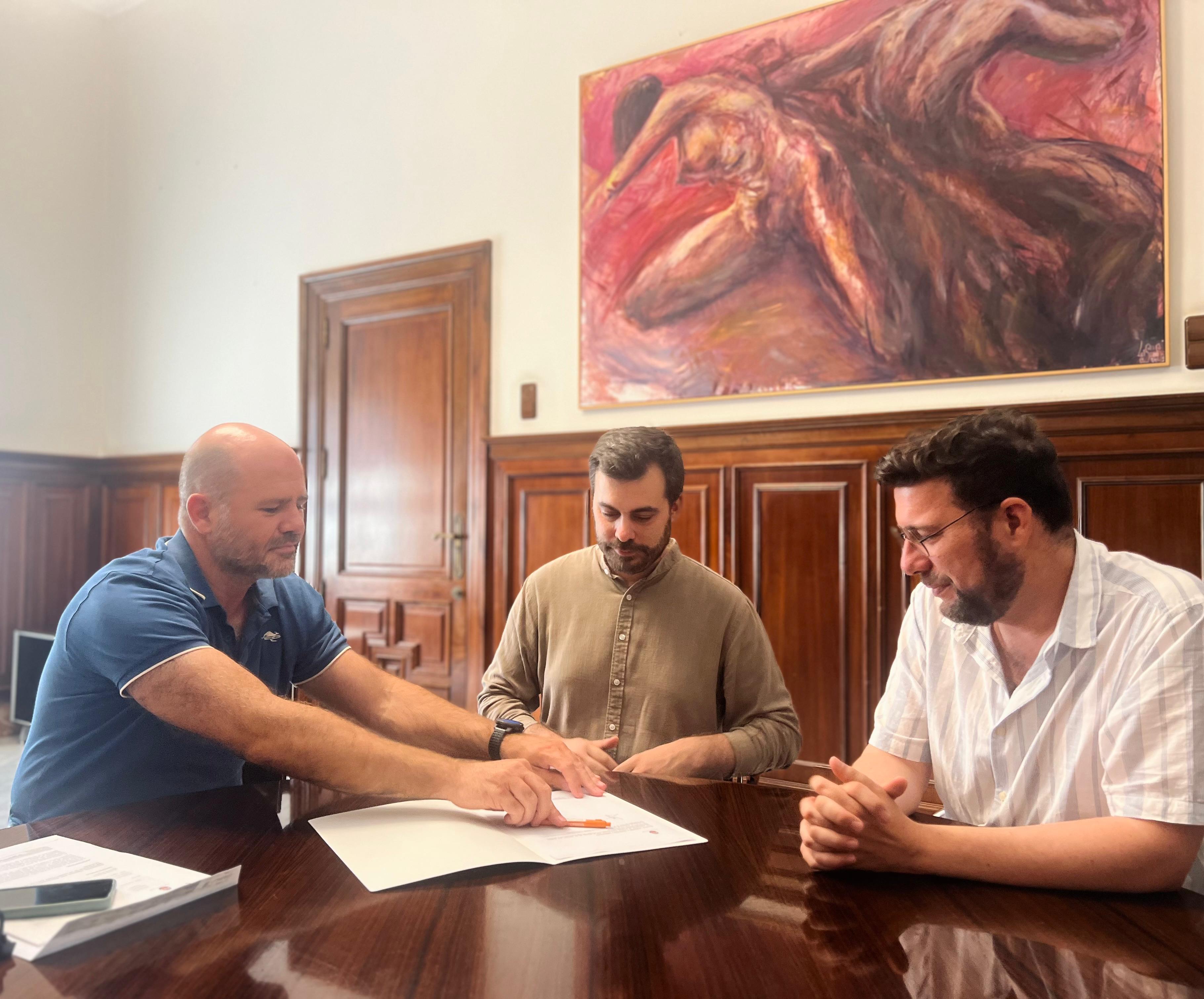 Signatura del conttracte de compra