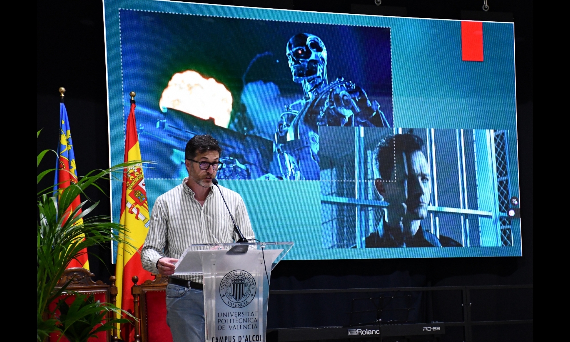 El pregoner en la Gal·la de la Carabassa