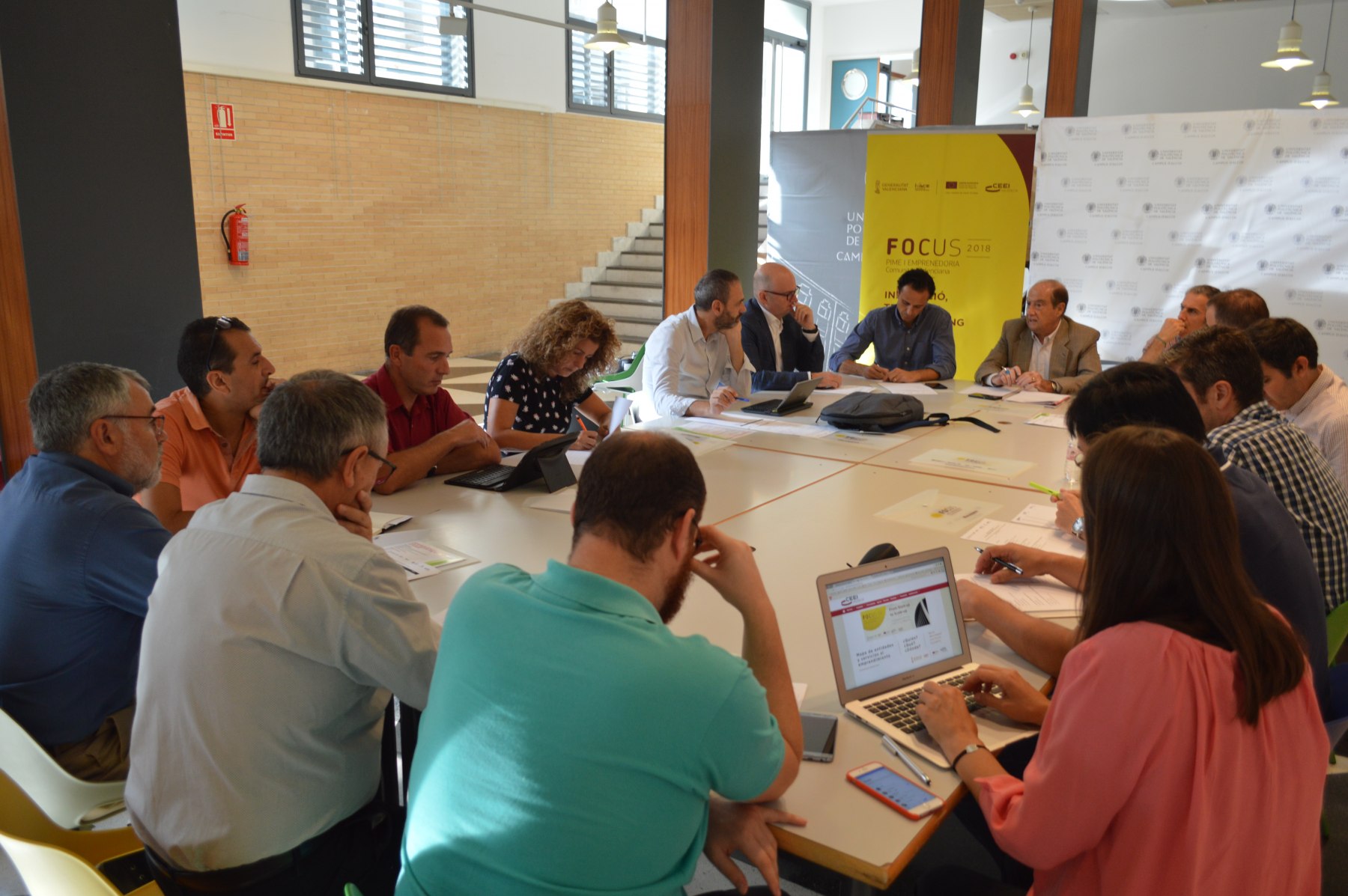 Reunió del Comité ORganitzador del Focus ime sobre robòtica al campus d'Alcoi de la UPV/UPV