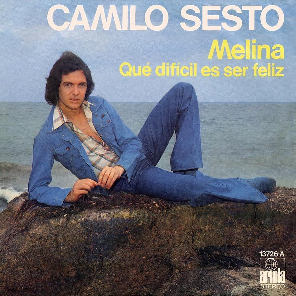 Portada del single Melina (1975)